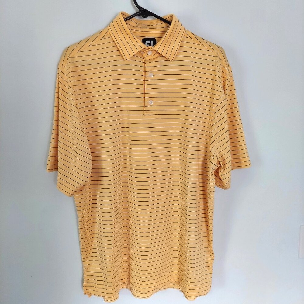 FJ Men's Performance Striped Polo